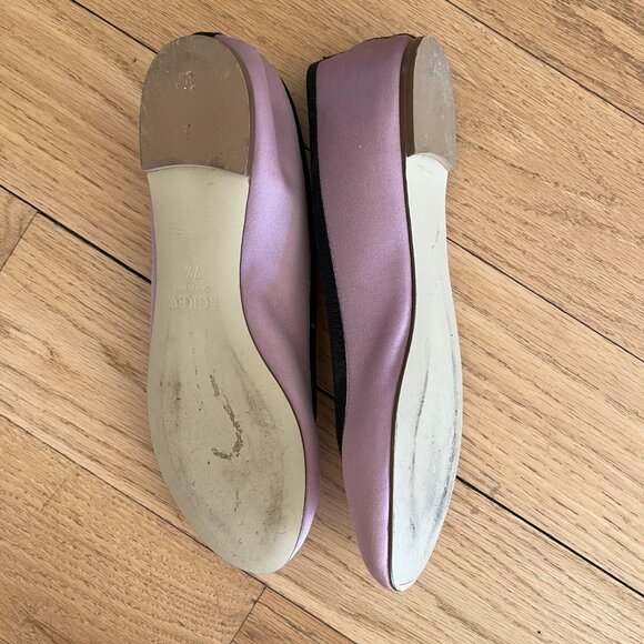 J. Crew Satin Ballet Flats, Size 7.5 - Picture 5 of 5